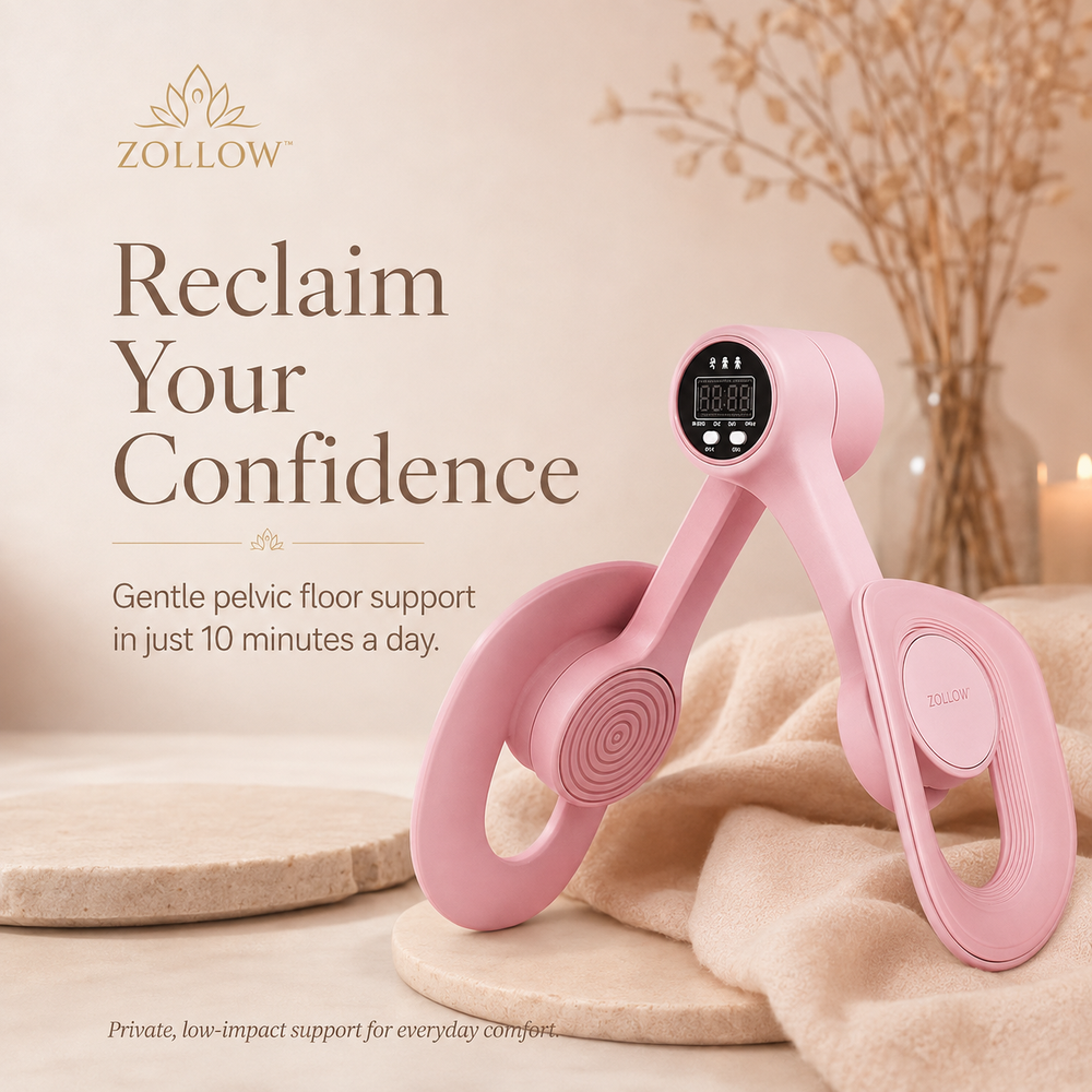 Zollow™ Pelvic Floor Trainer — Gentle Daily Pelvic Floor Support