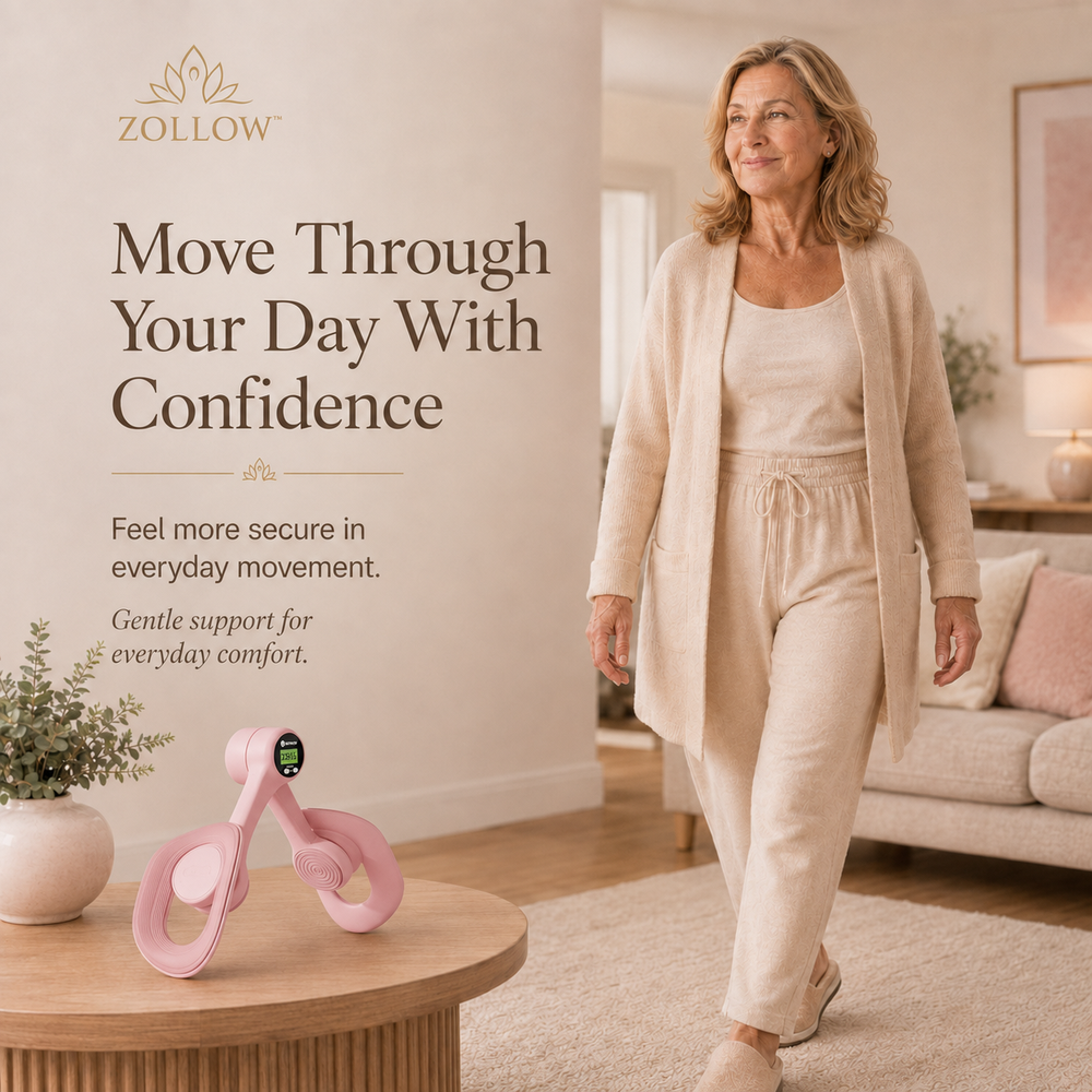 Zollow™ Pelvic Floor Trainer — Gentle Daily Pelvic Floor Support