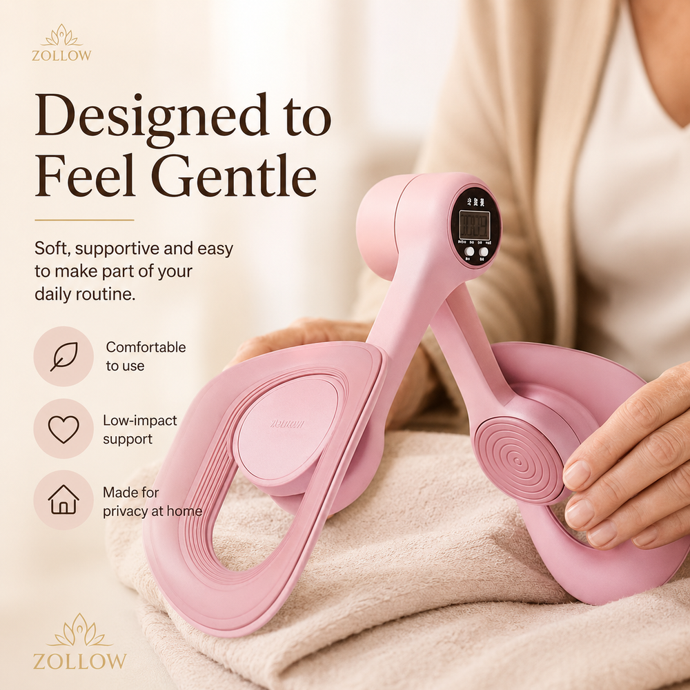 Zollow™ Pelvic Floor Trainer — Gentle Daily Pelvic Floor Support